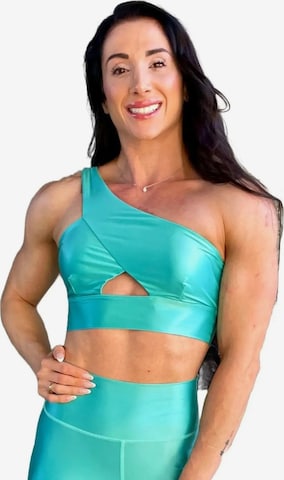LUXFEELSportski top 'Carmela Pearl' - plava boja: prednji dio