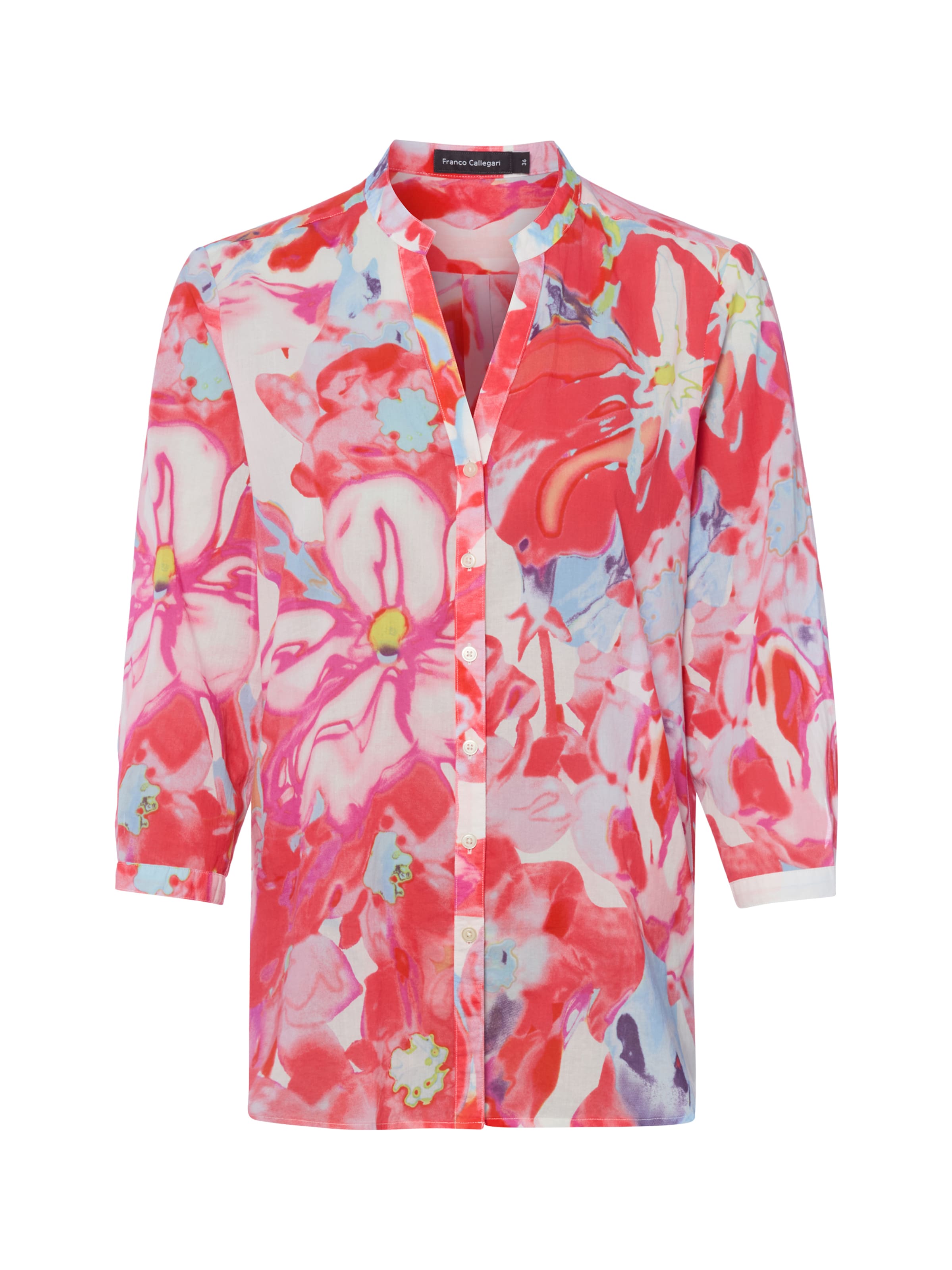 Franco Callegari Blouse in Rood: voorkant
