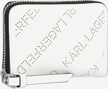 Karl Lagerfeld Wallet 'Punched' in White