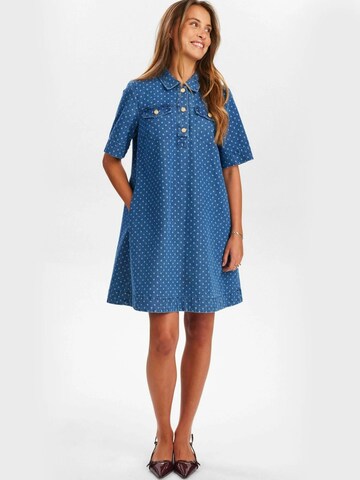 Robe 'HADDIE' NÜMPH en bleu