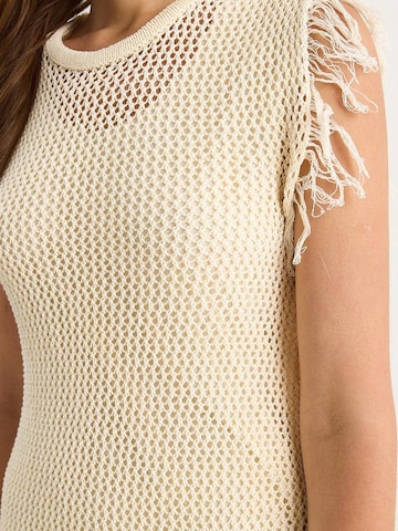 Bianco Lucci Kleid in Beige