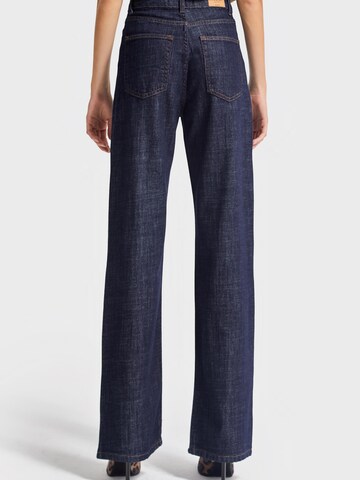 IT'S BASIC Regular Jeans 'Straight Mid Rise Jeans' in Blue