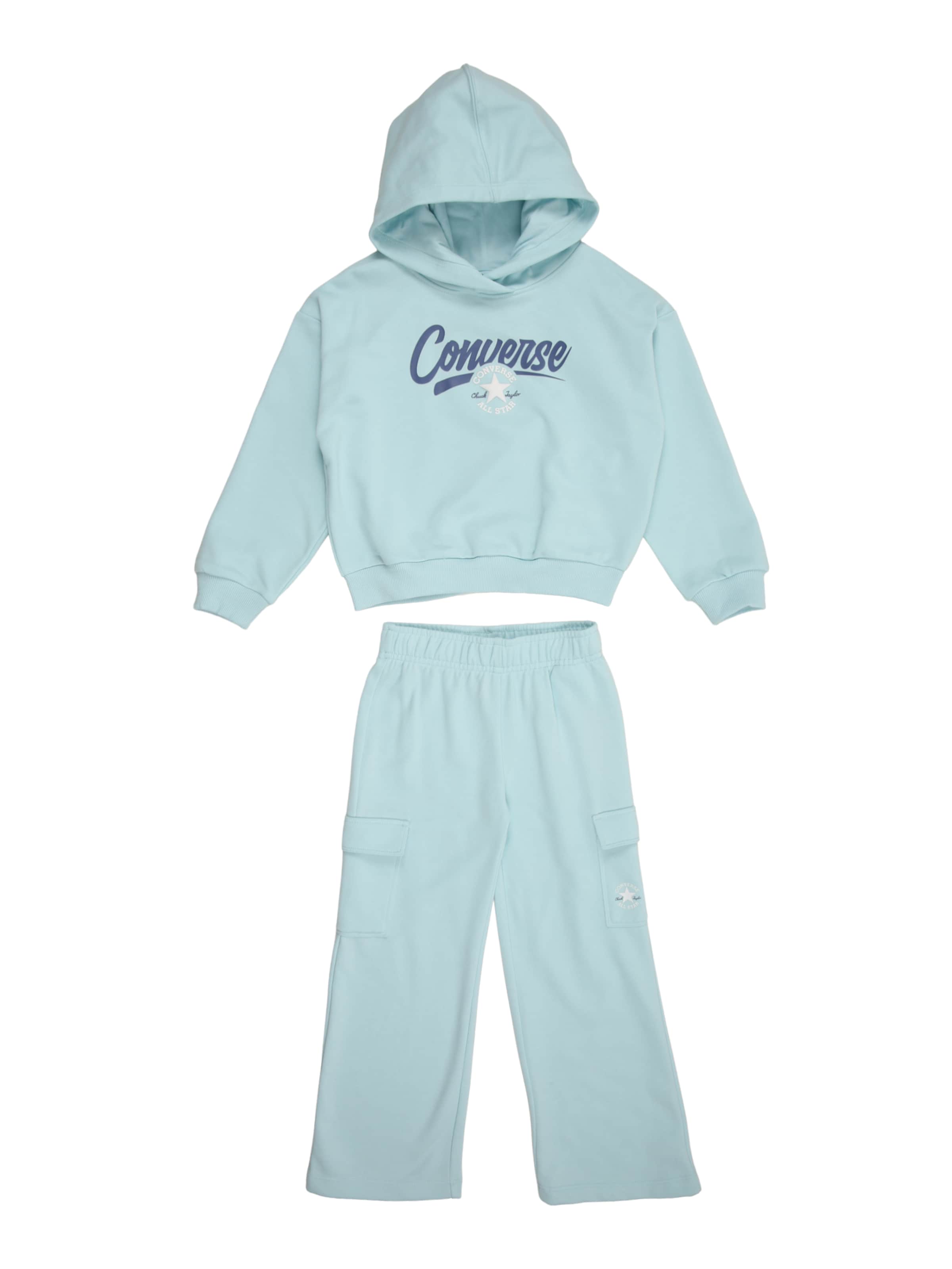 Survêtement CONVERSE en bleu : devant