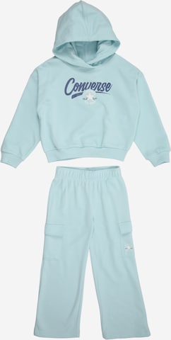 CONVERSE Juoksupuku värissä sininen: etupuoli