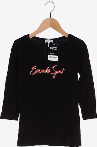 ESCADA SPORT Langarmshirt XS in Schwarz: predná strana