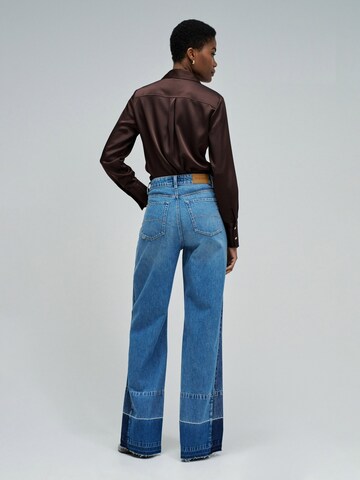 Salsa Jeans Loosefit Jeans Wide Leg in Blau