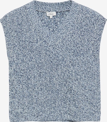 Pull-over s.Oliver en bleu : devant
