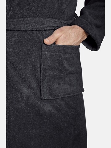 Charles Colby Long Bathrobe in Black