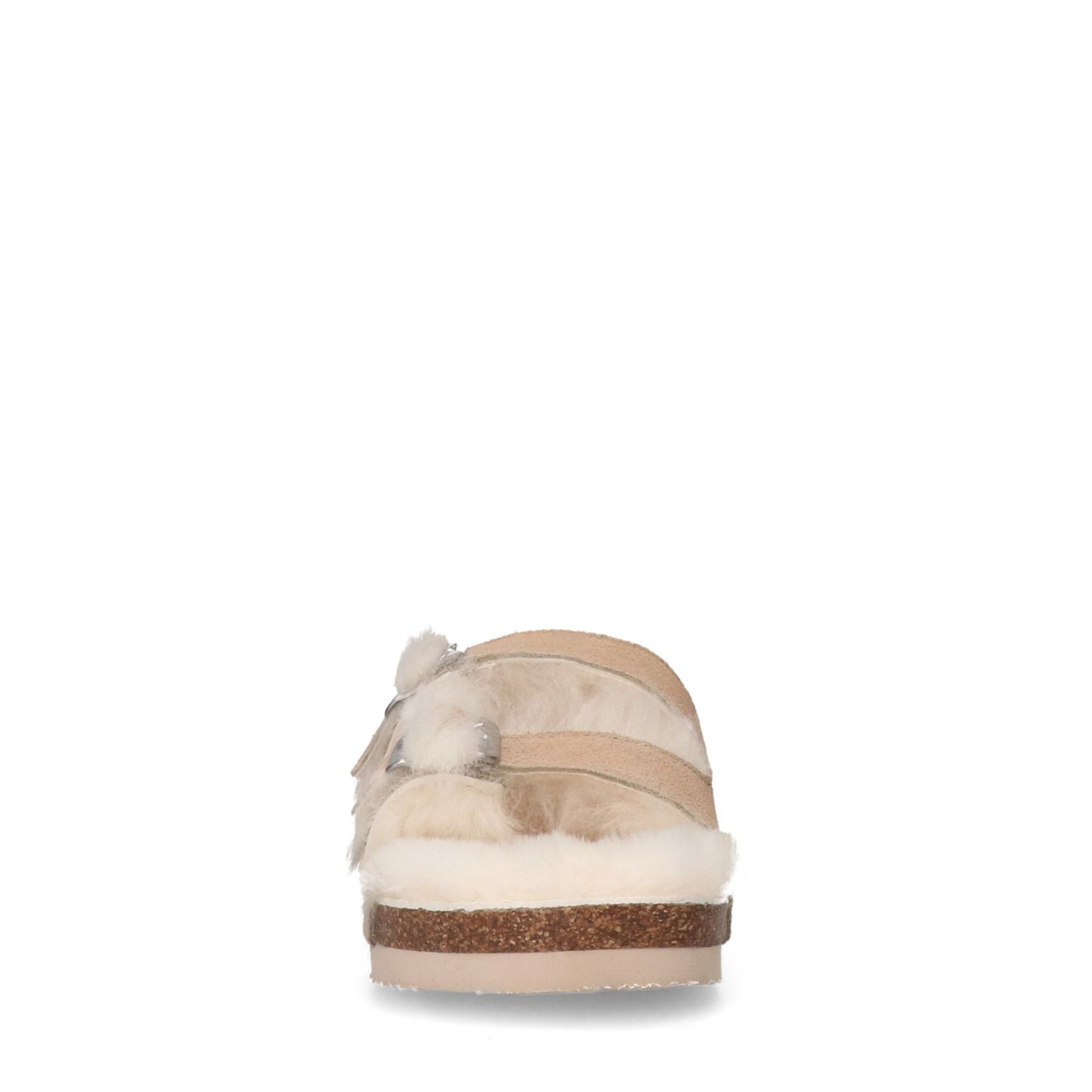 MANFIELD Mules in Beige