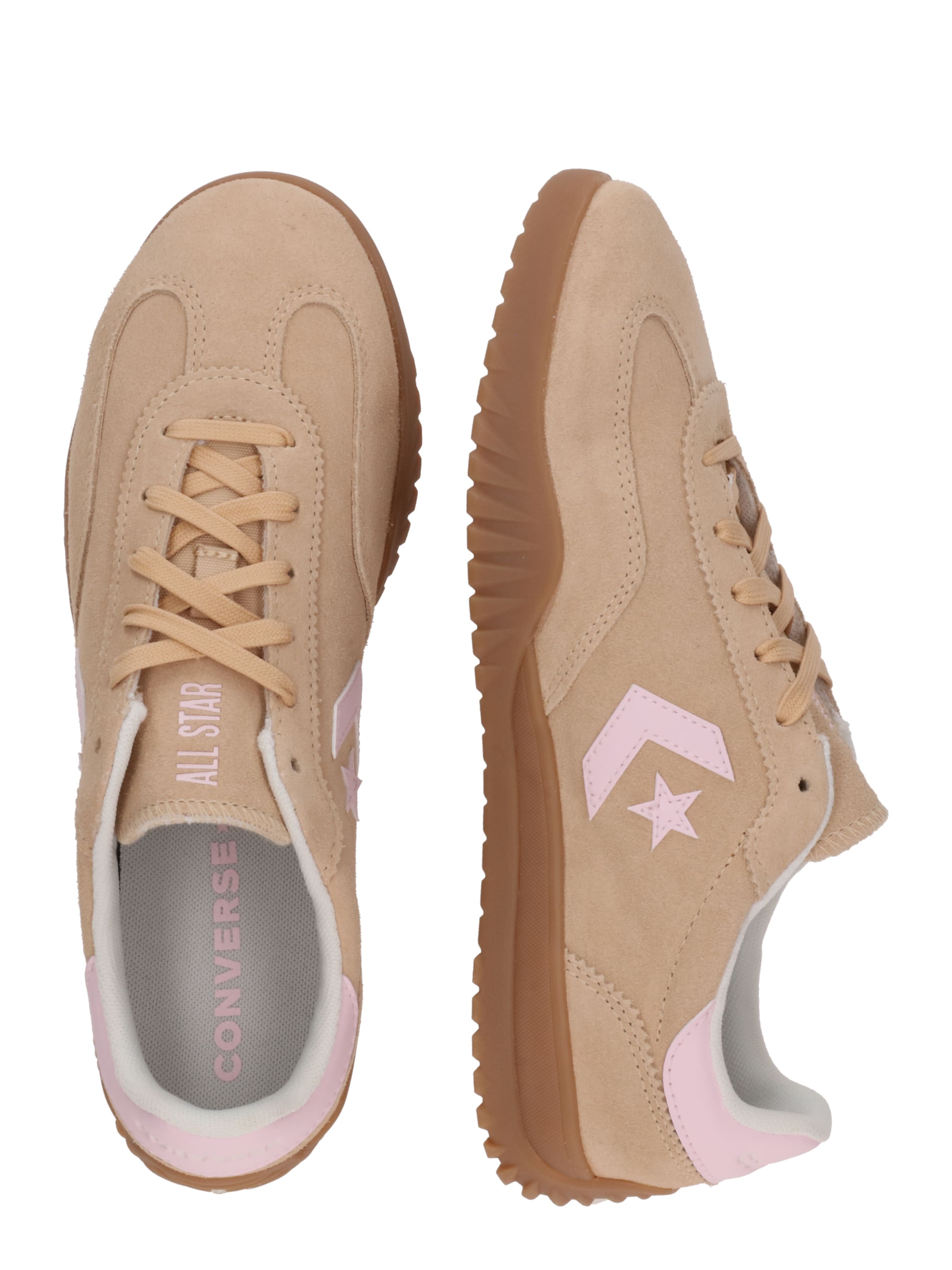 Baskets basses 'RUN STAR' CONVERSE en marron