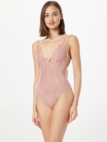 Free People Shirt bodysuit 'ADELLA' in Pink: front