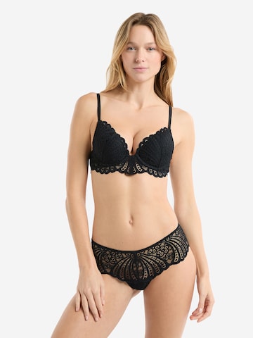 ETAM Push-up Bra 'ETREINTE' in Black
