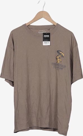 Pull&Bear T-Shirt XL in Braun: Vorderseite