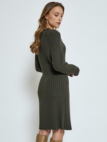 Robes en maille 'Anna' Peppercorn en vert