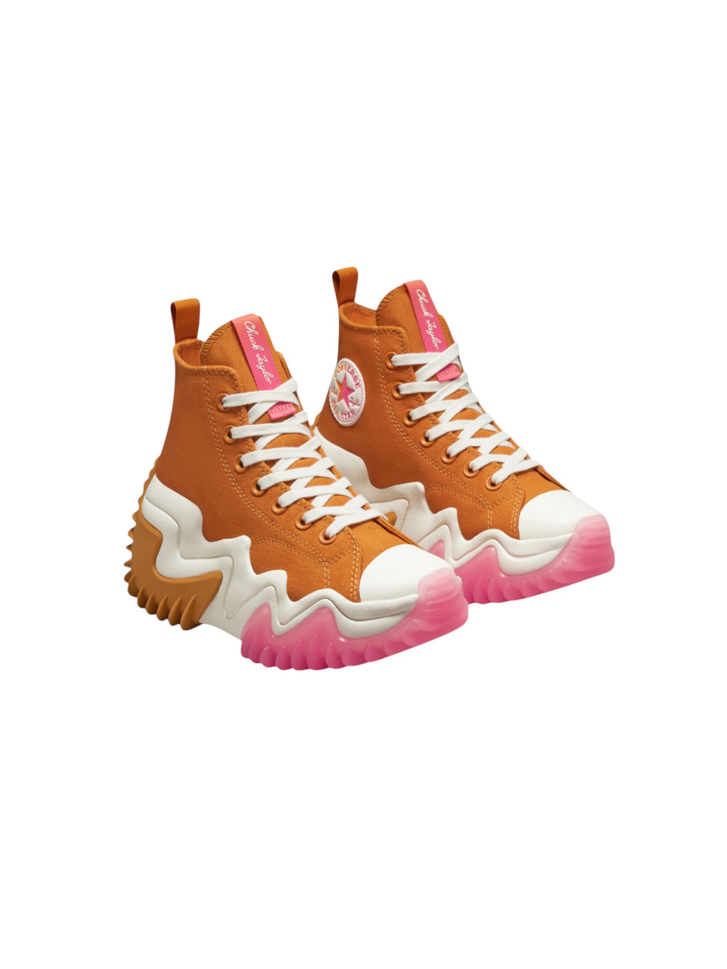 Baskets basses 'Run Star Motion Hi Monarch' CONVERSE en orange