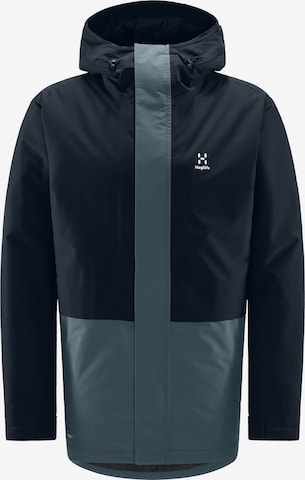 Haglöfs Outdoor jacket 'Salix Proof Mimic' in Blue: front