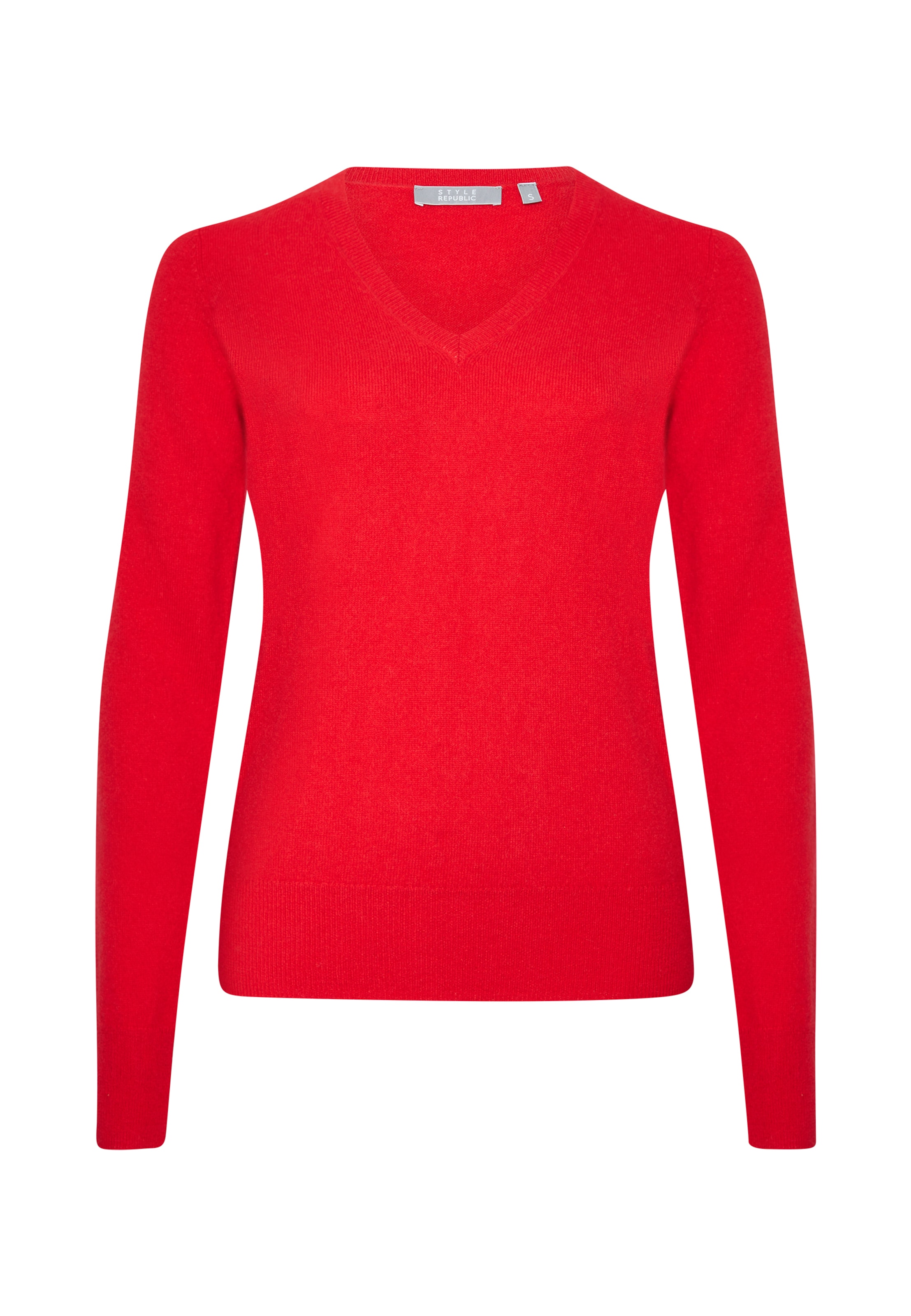 Style Republic Kaschmir Pullover in Rot: Vorderseite