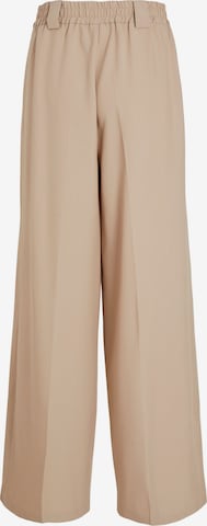 Wide Leg Pantalon à plis 'Fine' VILA en beige