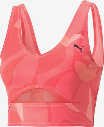 PUMA Sporttop in Roze: voorkant