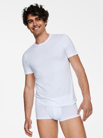 Henderson Shirt 'Figurbetontes T-Shirt mit Bambusviskose, Grade XL' in White
