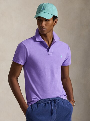 T-Shirt Polo Ralph Lauren en violet : devant