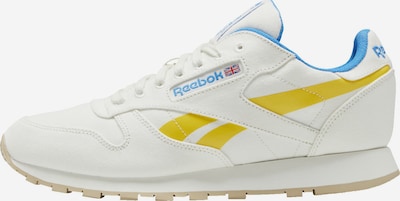 Reebok Classic Sneaker in hellblau / gelb / weiß, Produktansicht
