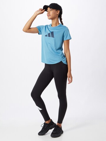 ADIDAS PERFORMANCE - Camiseta funcional en azul