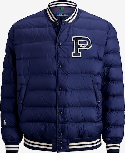 XXXL dydžio Žieminė striukė iš Polo Ralph Lauren Big & Tall, spalva – tamsiai mėlyna / balta, Prekių apžvalga