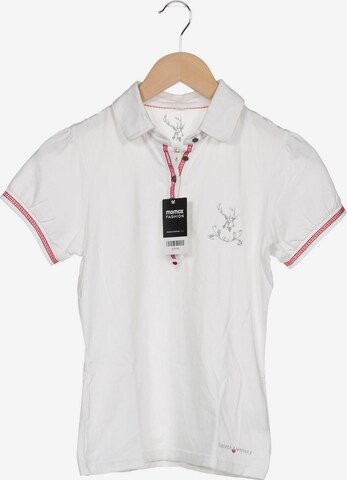 SPIETH & WENSKY Poloshirt S in Weiß: predná strana