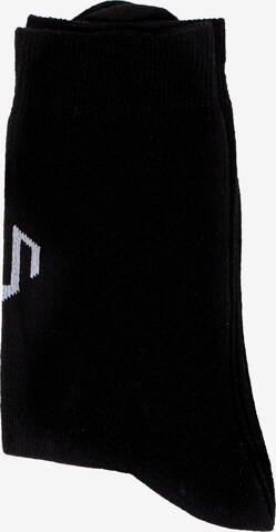 MOROTAI Spordisokid ' Brand Logo Crew Socks ', värv must: eest vaates