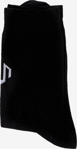 Calzino sportivo ' Brand Logo Crew Socks ' di MOROTAI in nero: frontale