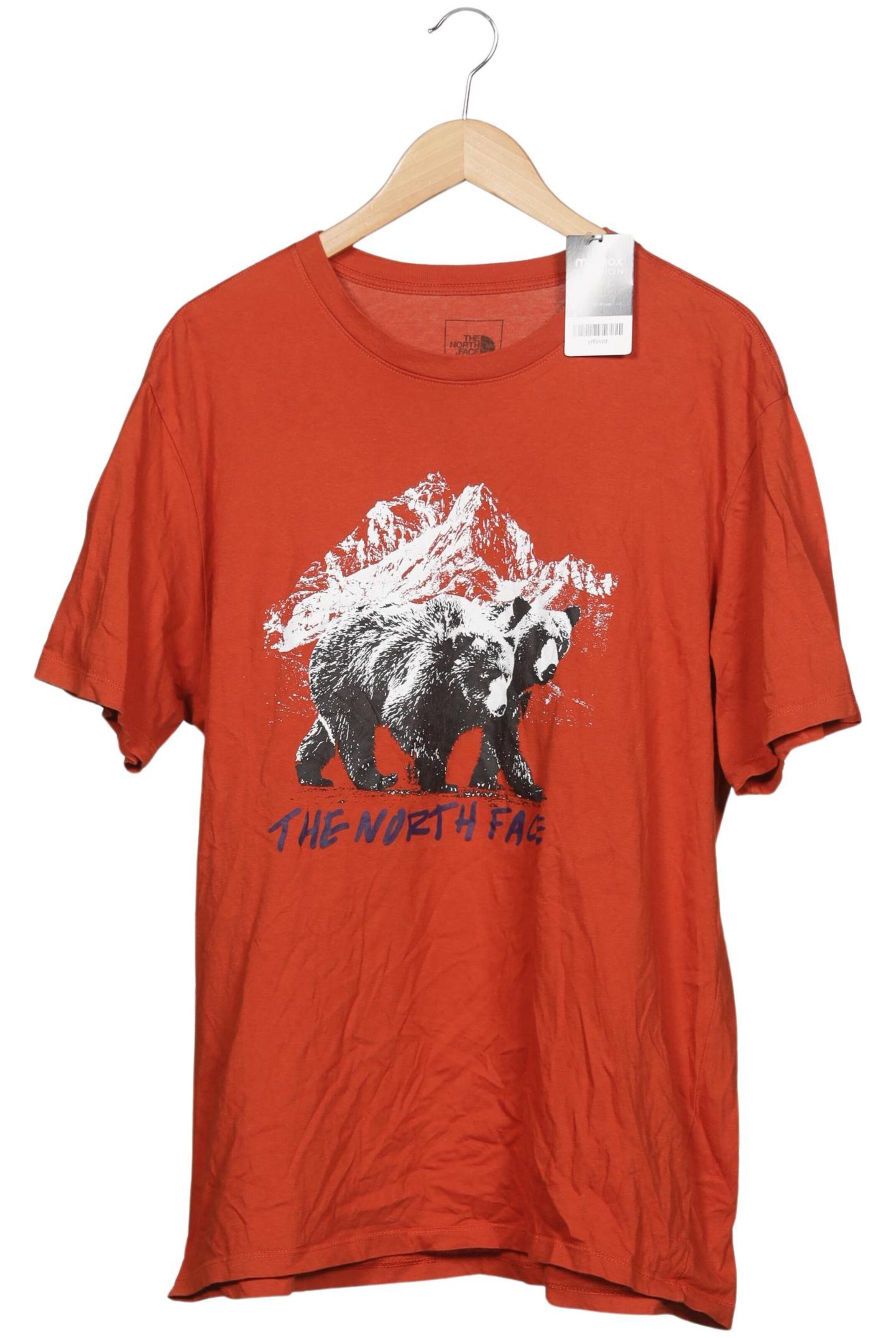 THE NORTH FACE Shirt in XL in Orange: front