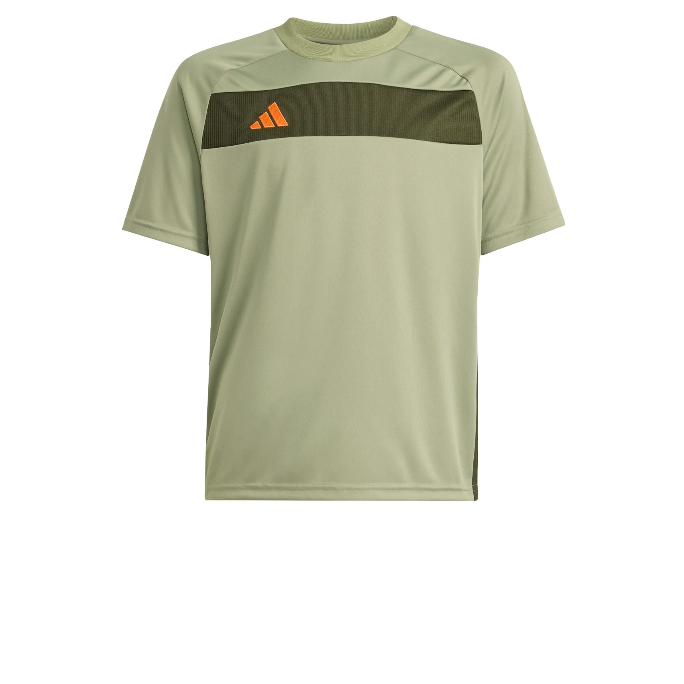 ADIDAS PERFORMANCE - Camiseta funcional 'Tiro 25 Essentials' en verde: frente