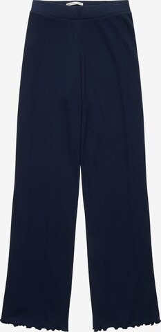 TOM TAILOR Wide Leg Hose in Blau: predná strana