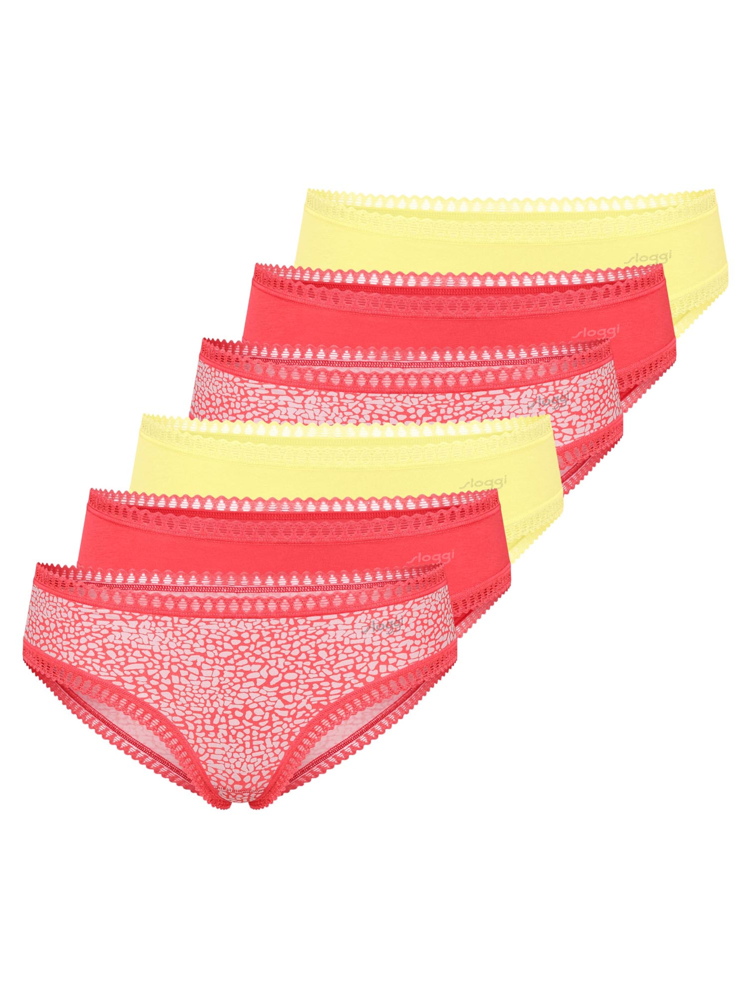 SLOGGI Panty 'GO Crush'‌ in Rot: Vorderseite