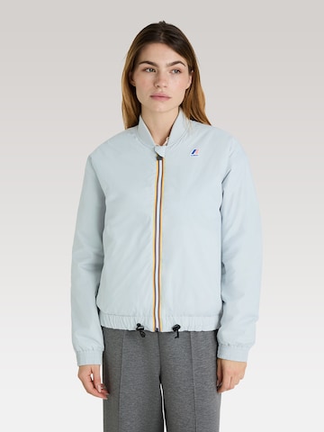 Veste mi-saison 'Le Vrai 4.0 Azelie' K-Way en gris : devant