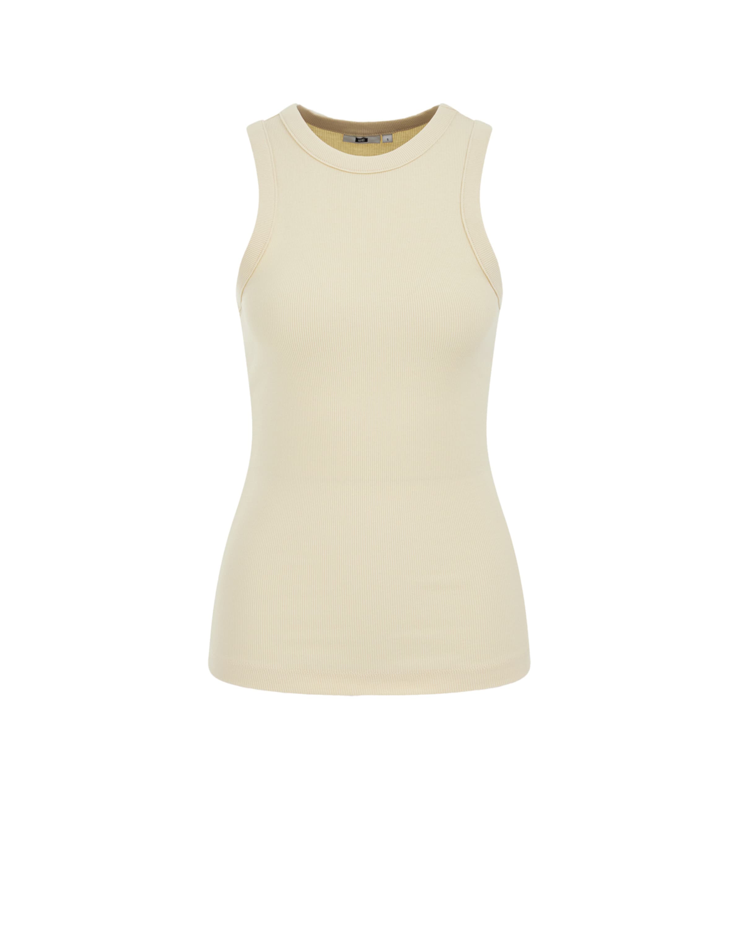 WE Fashion Top in Gelb: Vorderseite