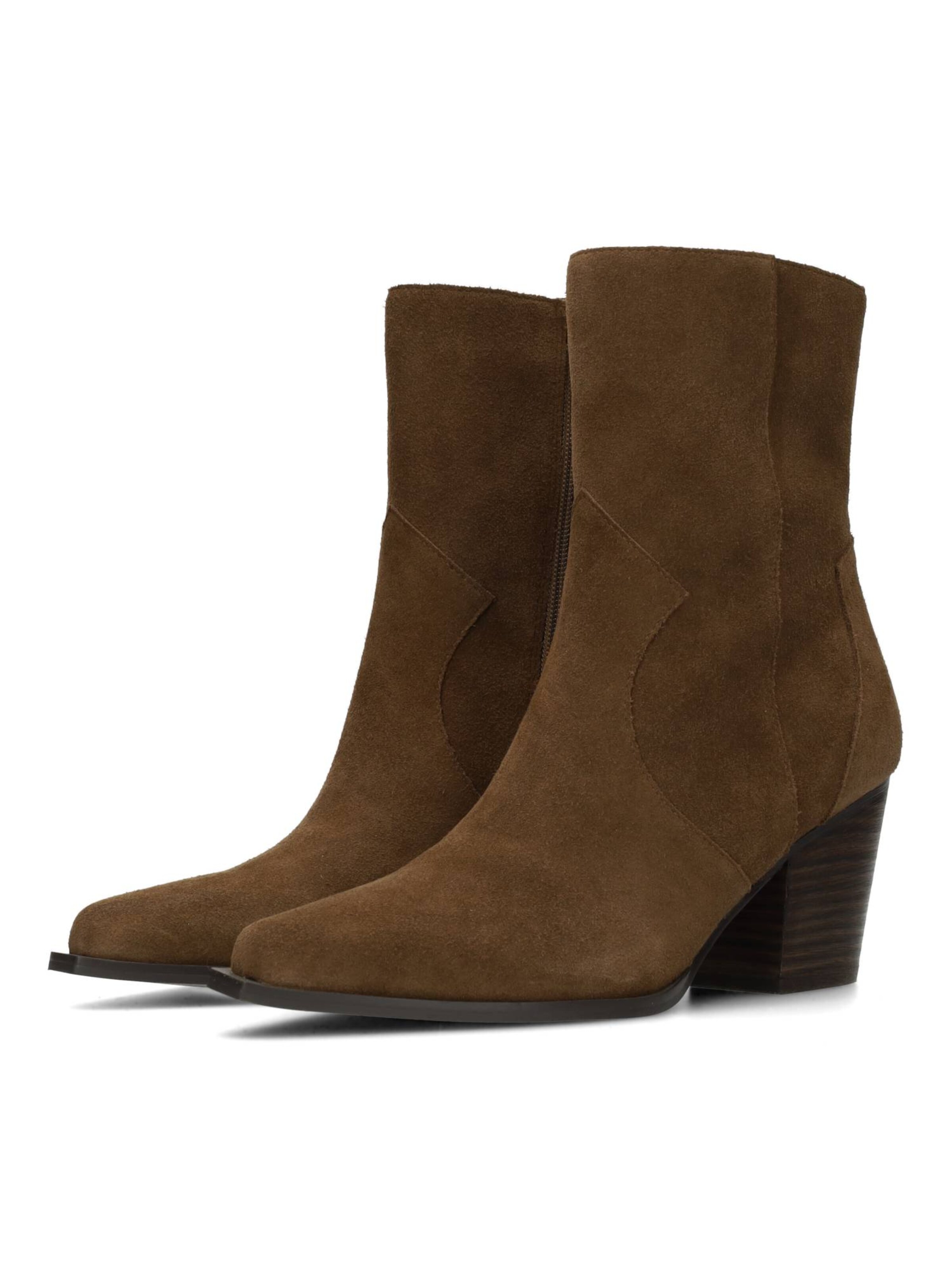 Bottines 'BEAU' Haboob en marron