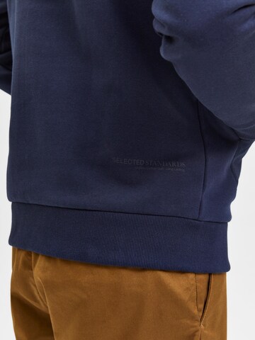 SELECTED HOMME Sweatshirt 'JACKMAN' in Blau