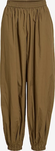 Tapered Pantaloni 'VIEmilie' di VILA in verde: frontale