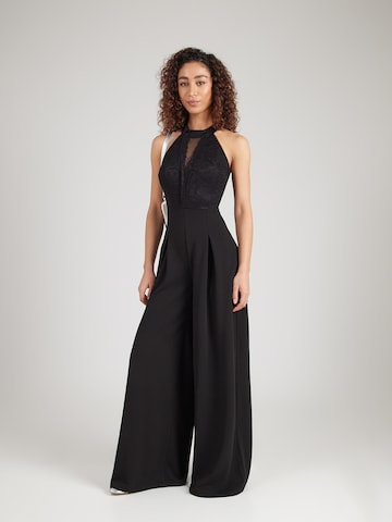 WAL G. Ολόσωμη φόρμα 'EMY' σε μαύρο: μπροστά