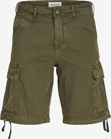 JACK & JONES Shorts 'COLE TUCKER' in Grün: predná strana