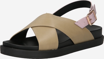 ONLY Sandals 'MINNIE' in Brown: front