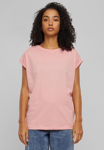 Urban Classics Shirt in Roze: voorkant