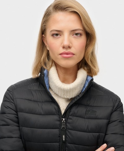 Superdry & Co Veste mi-saison en XS en noir, Vue avec produit