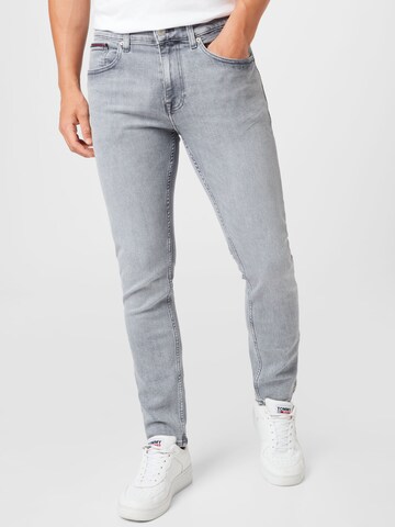 Tommy Jeans Skinny Jeans 'AUSTIN' in Grau: predná strana