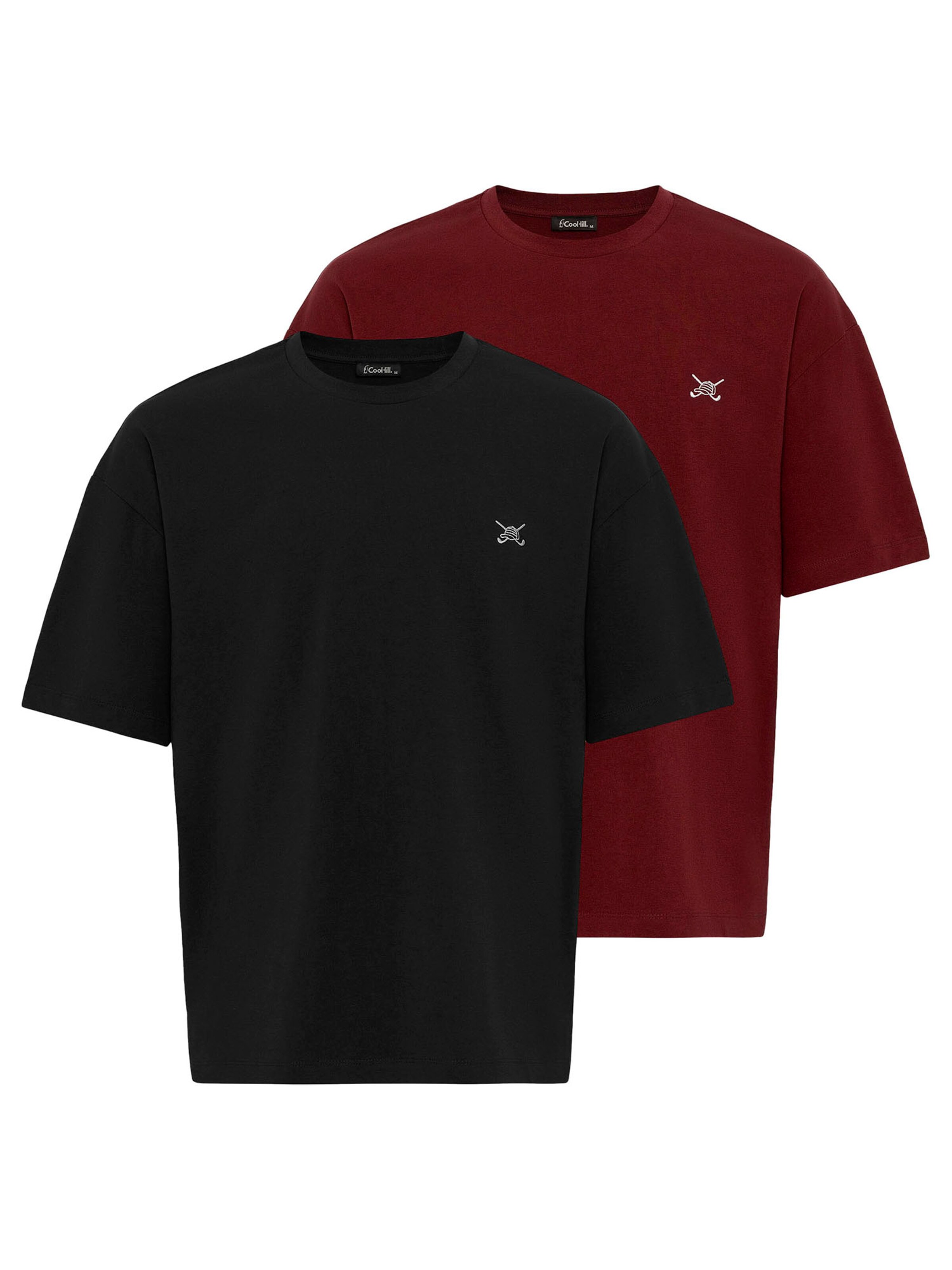 raudona Cool Hill Marškinėliai: priekis