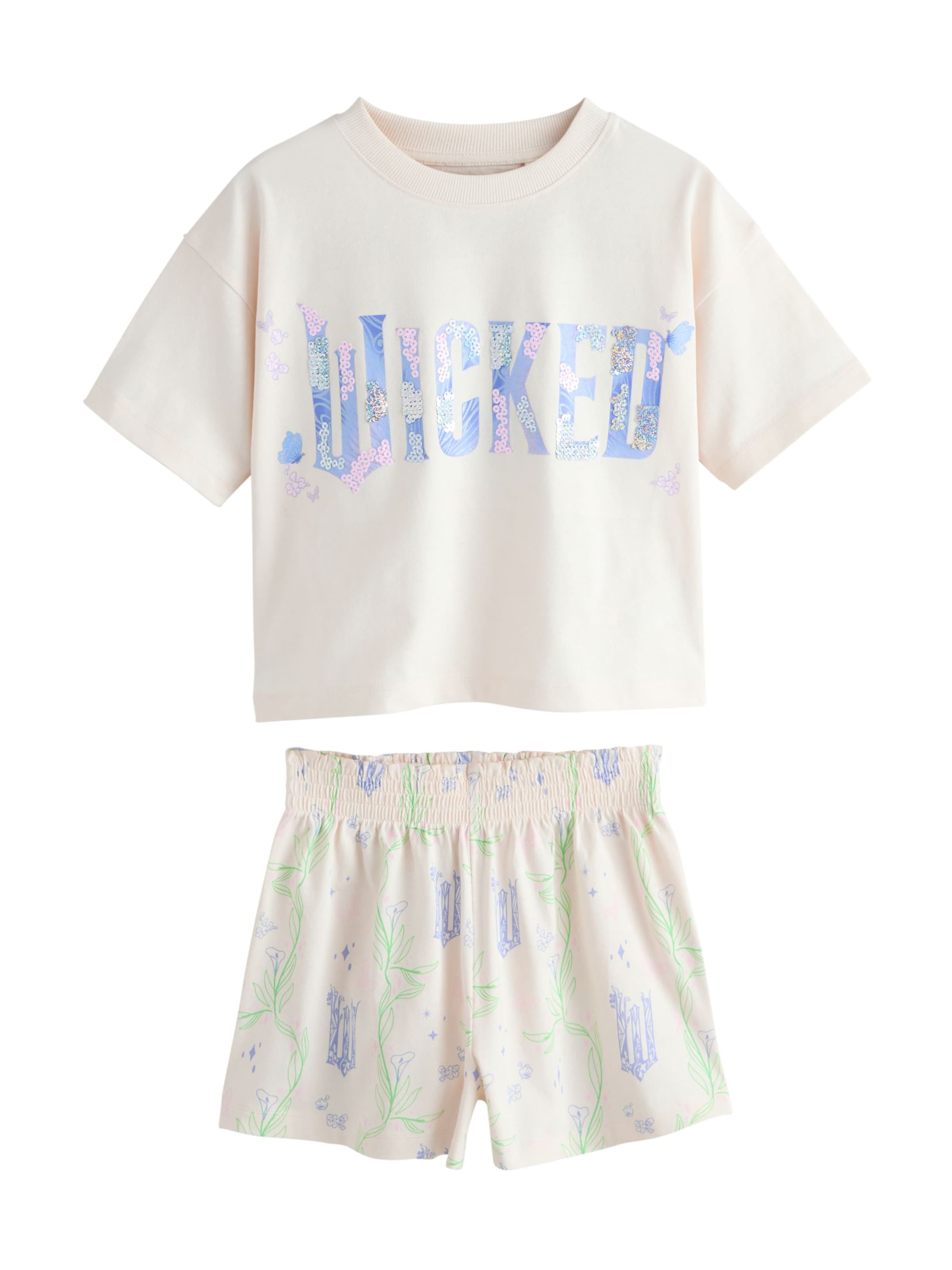 Pyjama 'Wicked' Next en blanc : devant