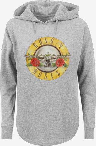 F4NT4STIC Sweatshirt 'Guns 'n' Roses' in Grey: front