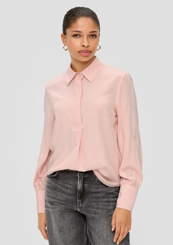 QS Bluse in Pink: Vorderseite